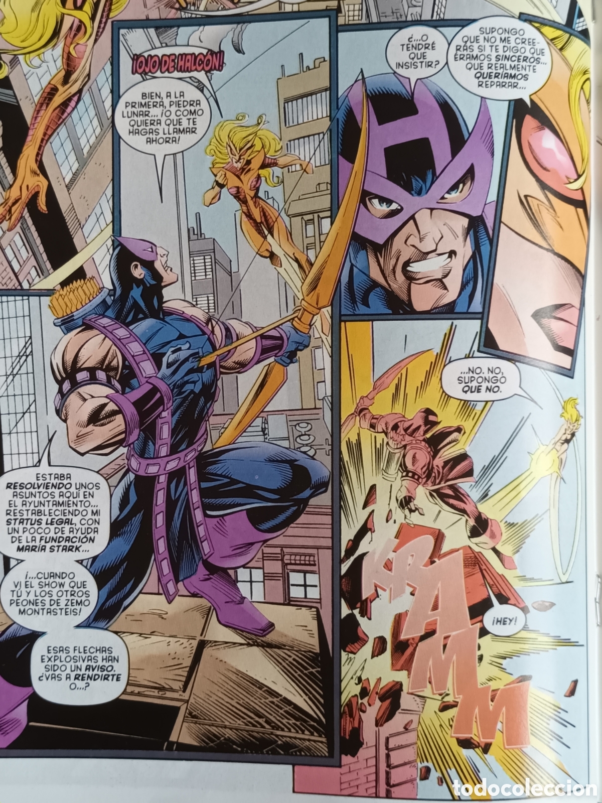 C&oacute;mics: Thunderbolts vol 1 N&deg; 10 FORUM - MARVEL 1998 Ojo de Halcon - Foto 4