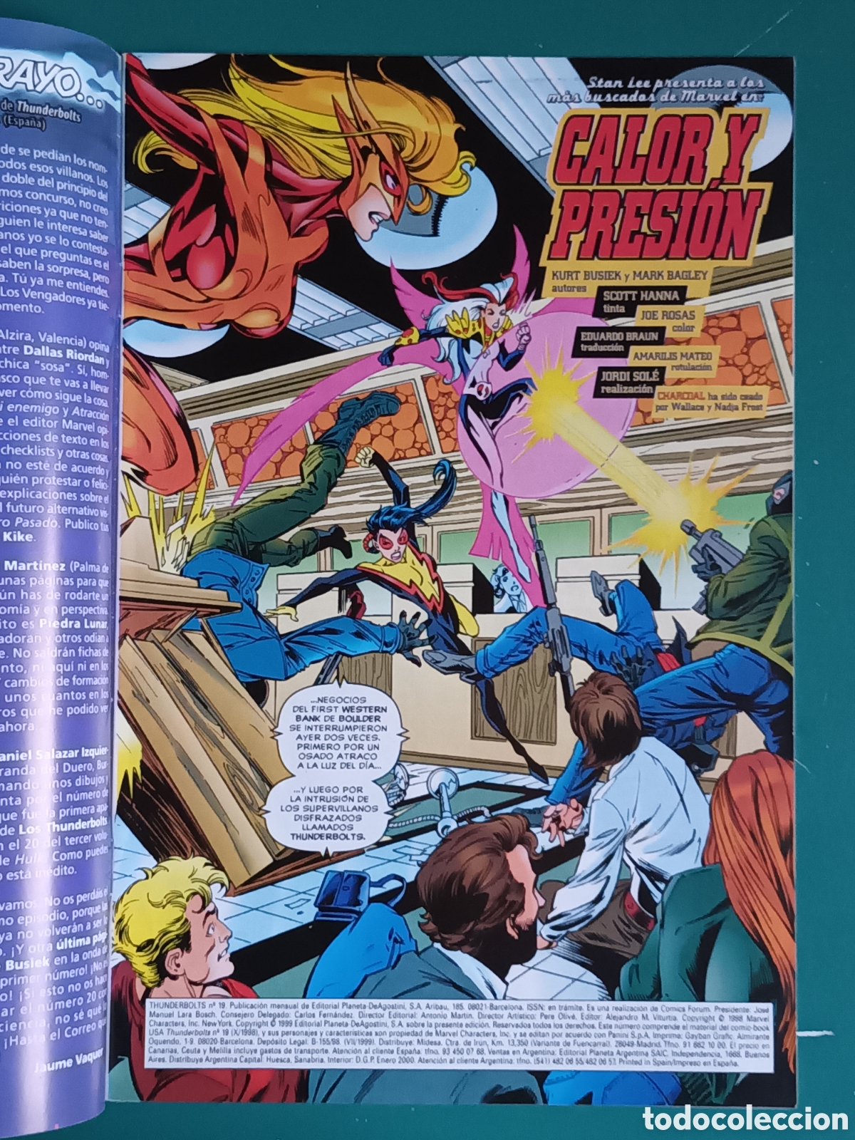 C&oacute;mics: Thunderbolts vol 1 N&deg; 19 FORUM - MARVEL 1999 - Foto 2