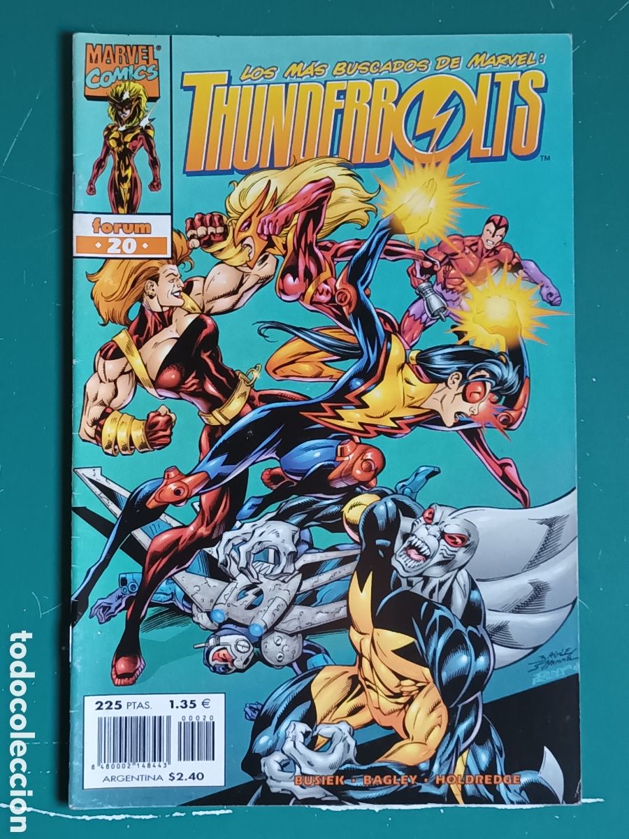 C&oacute;mics: Thunderbolts vol 1 N&deg; 20 FORUM - MARVEL 1999 - Foto 1