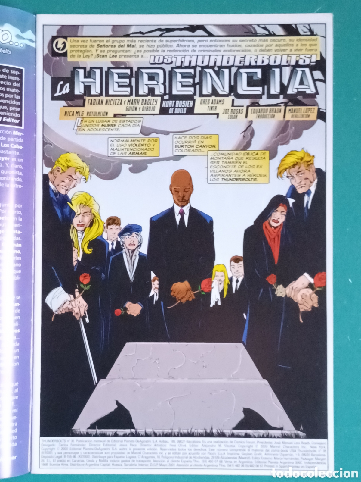C&oacute;mics: Thunderbolts vol 1 N&deg; 35 FORUM - MARVEL 2000 - Foto 2