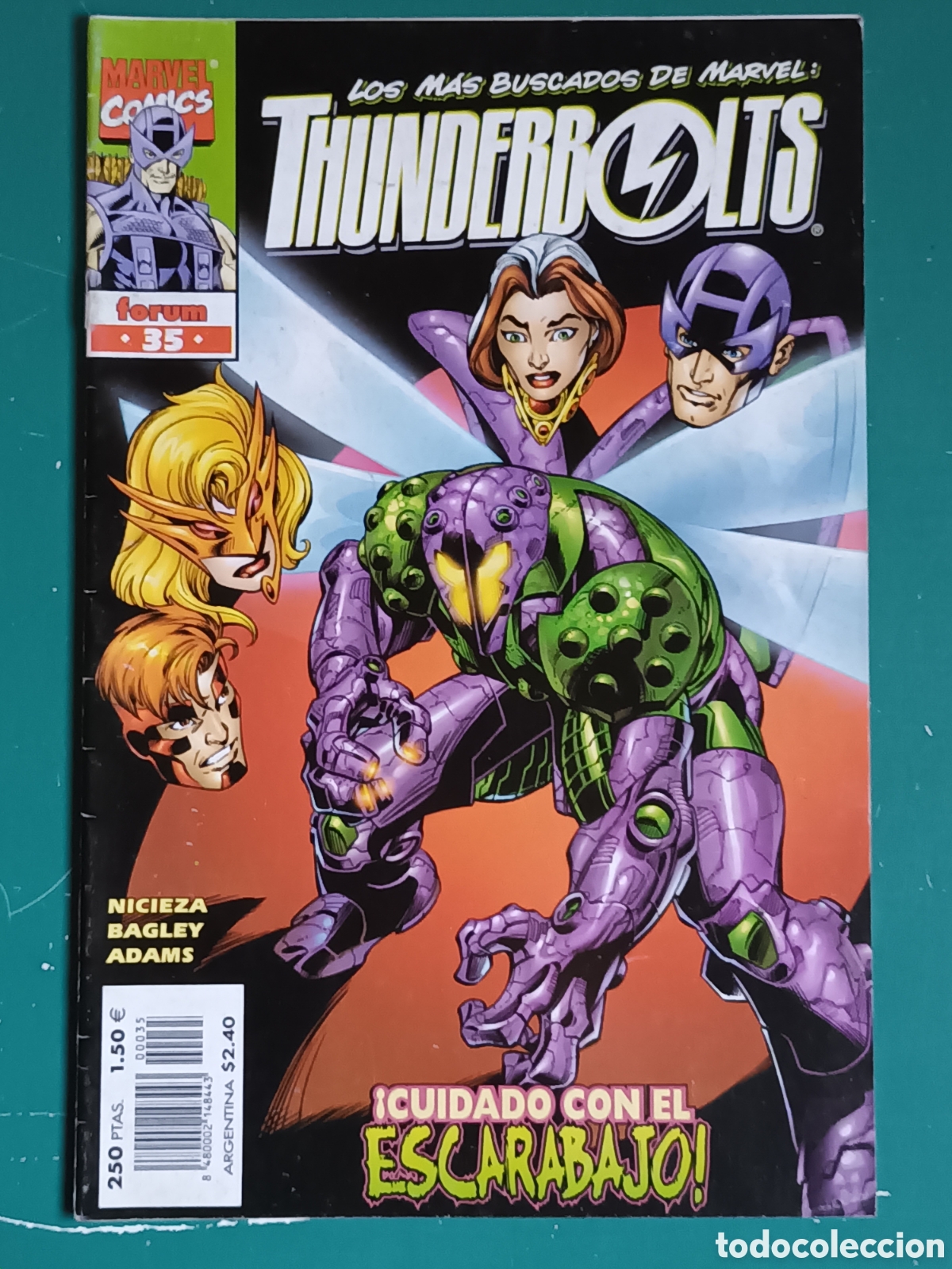 C&oacute;mics: Thunderbolts vol 1 N&deg; 35 FORUM - MARVEL 2000 - Foto 1