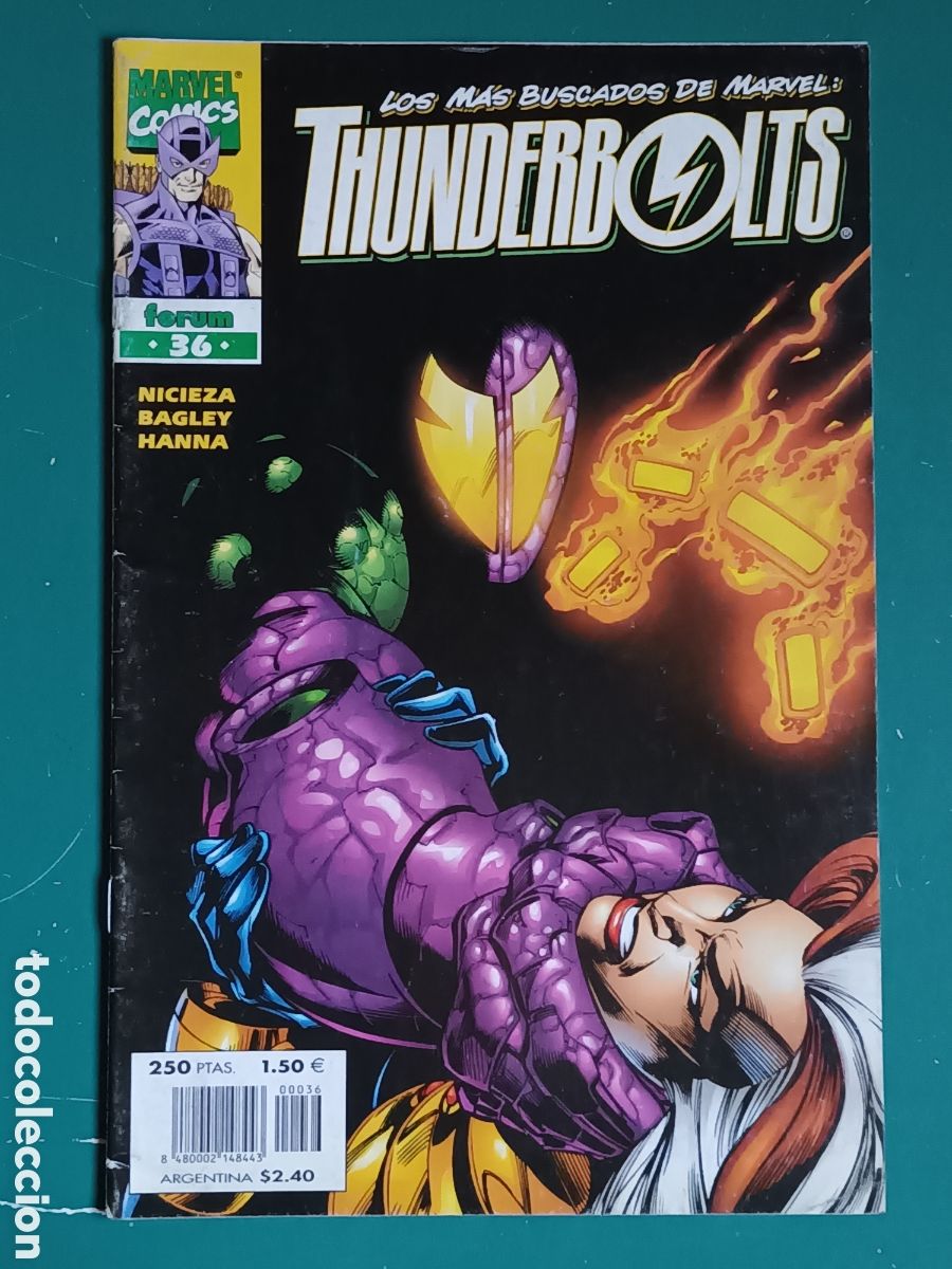 C&oacute;mics: Thunderbolts vol 1 N&deg; 36 FORUM - MARVEL 2000 - Foto 1