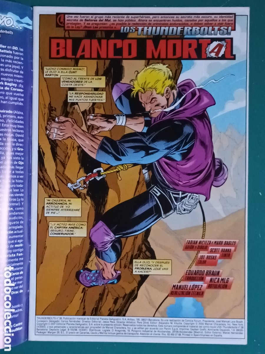 C&oacute;mics: Thunderbolts vol 1 N&deg; 38 FORUM - MARVEL 2001 - Foto 2
