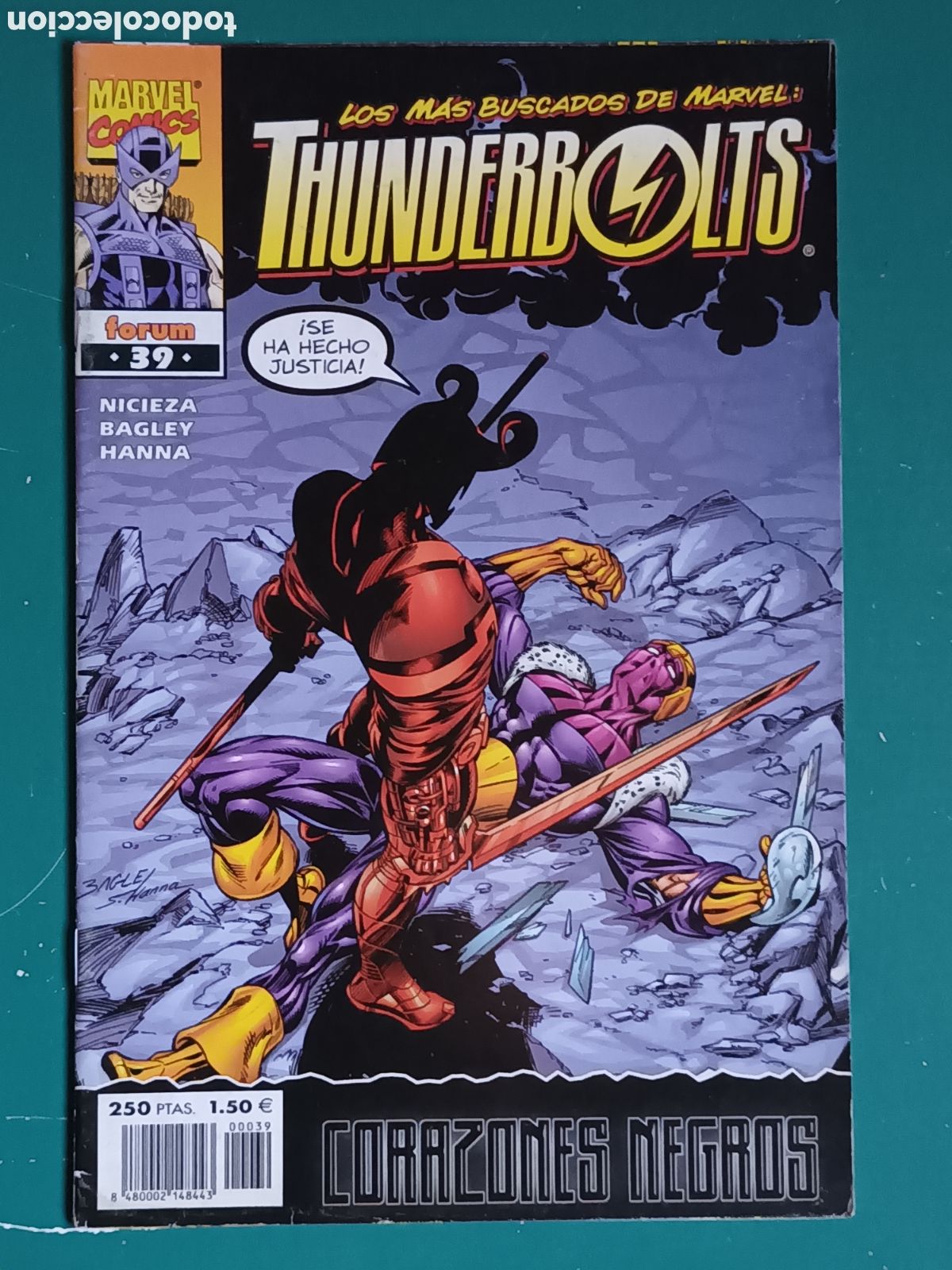 C&oacute;mics: Thunderbolts vol 1 N&deg; 39 FORUM - MARVEL 2001 - Foto 1