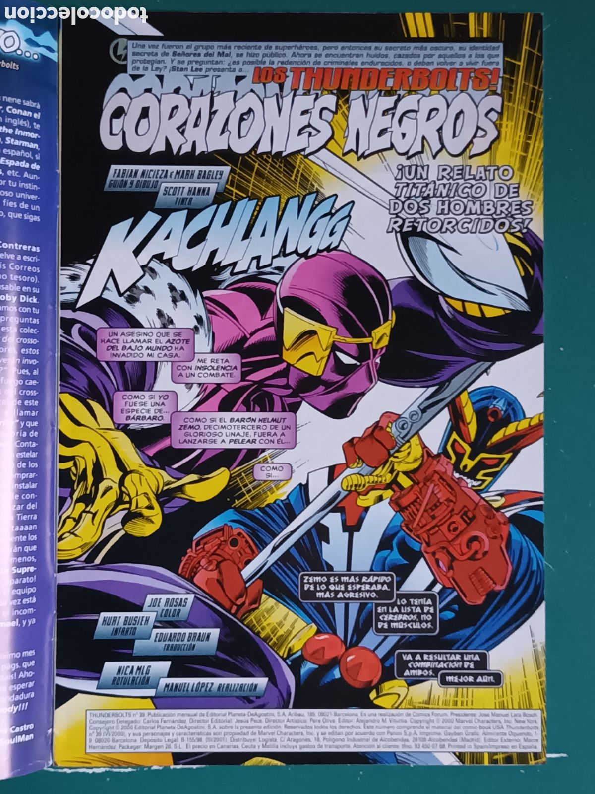 C&oacute;mics: Thunderbolts vol 1 N&deg; 39 FORUM - MARVEL 2001 - Foto 2