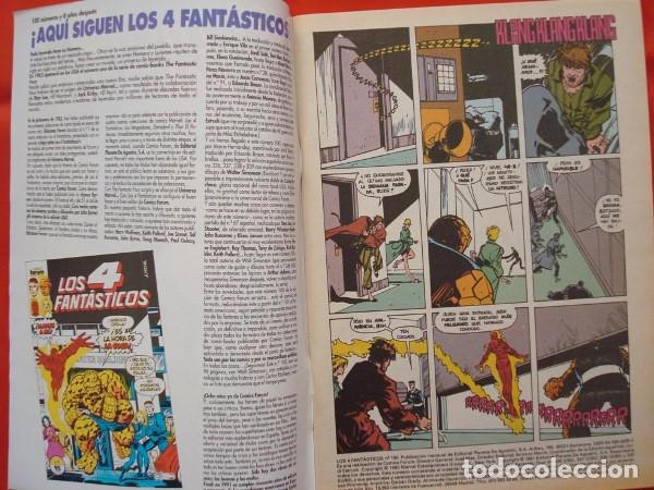 C&oacute;mics: C&oacute;mic Los 4 Fant&aacute;sticos, n&ordm; 100, especial de 1991 - Foto 2