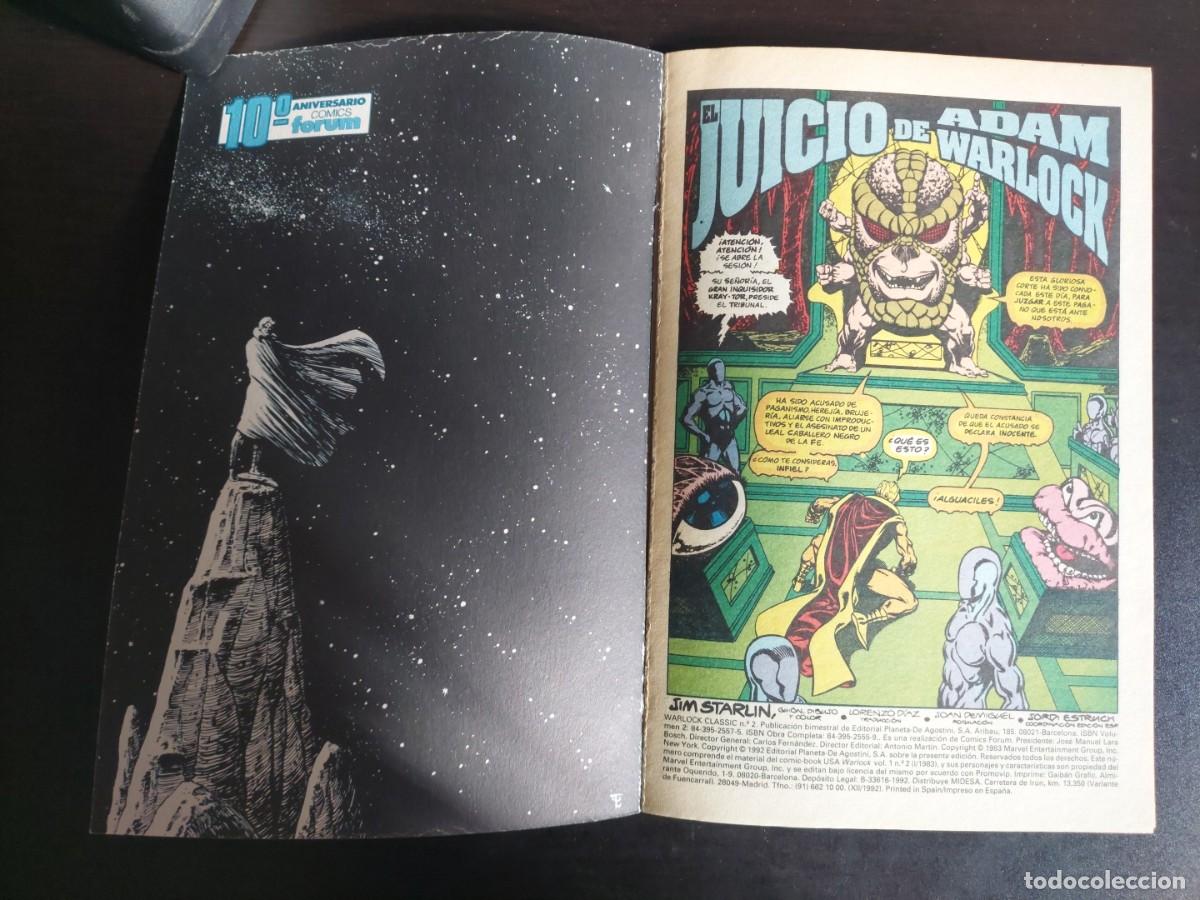 C&oacute;mics: Warlock Classic N&ordm; 2 de 6 - El Juicio de Adam Warlock - C&oacute;mics Forum 1992 - Foto 5