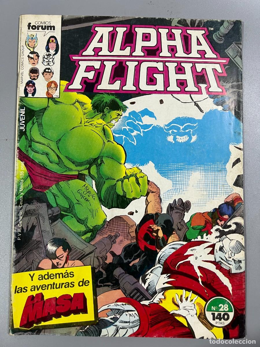 C&oacute;mics: ALPHA FLIGHT. N&ordm; 28.- &iexcl;ES UNA TRAMPA! &iexcl;HUYE! COMICS FORUM. - Foto 1