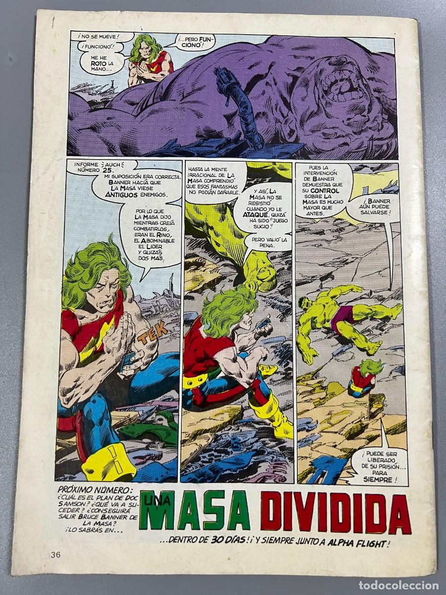 C&oacute;mics: ALPHA FLIGHT. N&ordm; 28.- &iexcl;ES UNA TRAMPA! &iexcl;HUYE! COMICS FORUM. - Foto 4