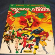 Cómics: MARVEL Y DC PRESENTAN LA PATRULLA X Y NUEVOS TITANES CPB