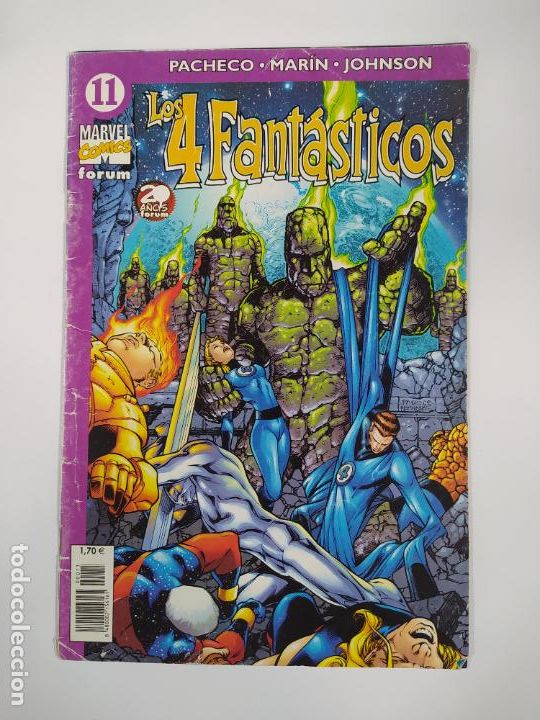 C&oacute;mics: LOS 4 FANT&Aacute;STICOS. N&ordm; 11. MARVEL COMICS FORUM. TDKC21 - Foto 1