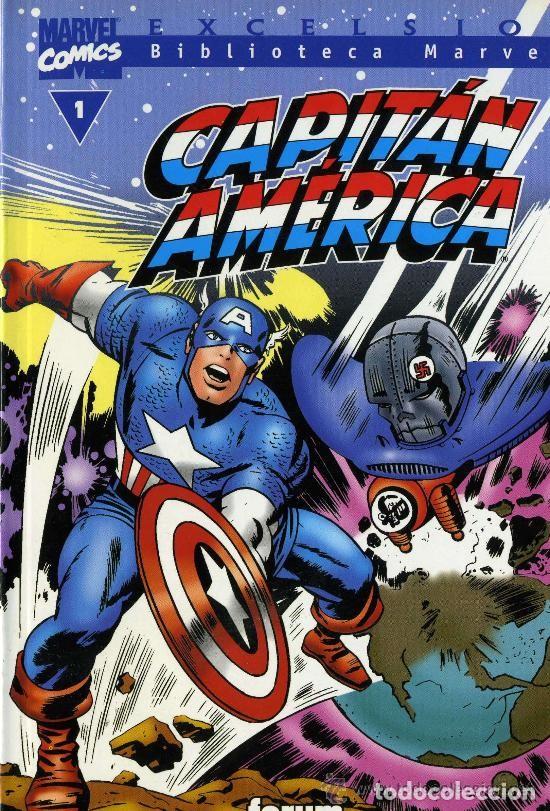 C&oacute;mics: CAPIT&Aacute;N AM&Eacute;RICA N&ordm; 1 - BIBLIOTECA MARVEL - FORUM - Foto 1