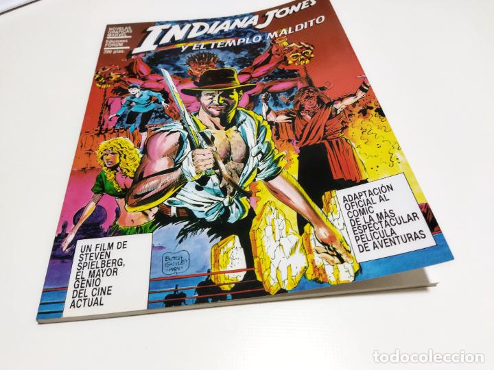C&oacute;mics: INDIANA JONES Y EL TEMPLO MALDITO- ADAPTACION OFICIAL AL COMIC -NOV. GRAFICAS MARVEL -Ed. FORUM 1984