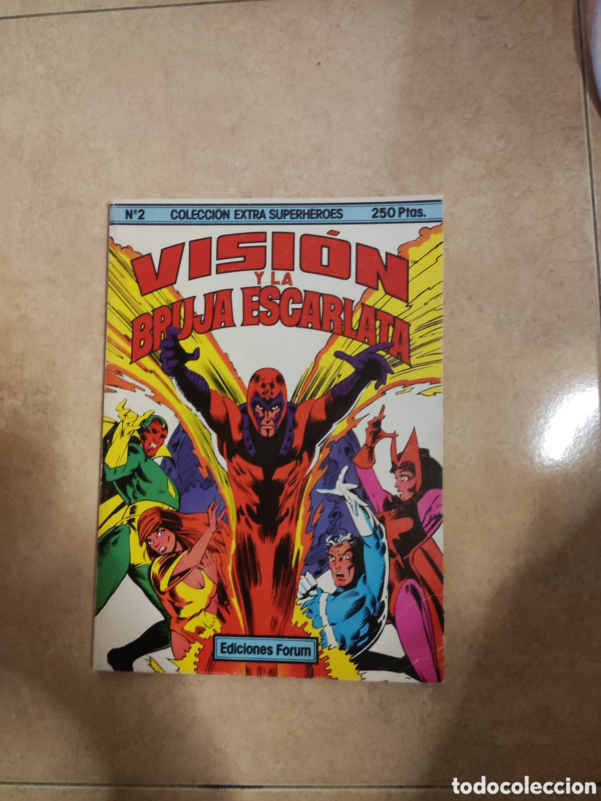 C&oacute;mics: Colecci&oacute;n extra superh&eacute;roes visi&oacute;n y la bruja escarlata 2 forum - Foto 1