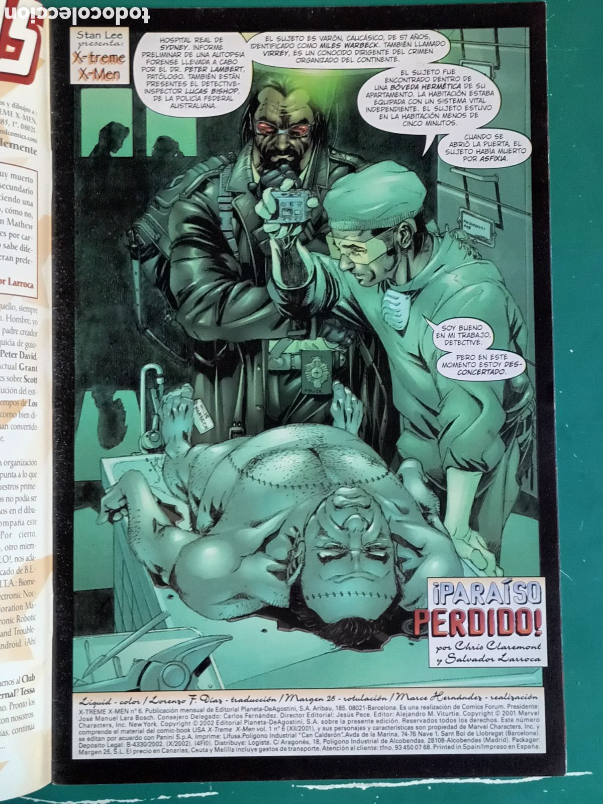 C&oacute;mics: X-treme X-men N&deg; 6 FORUM - MARVEL 2002 - Foto 3
