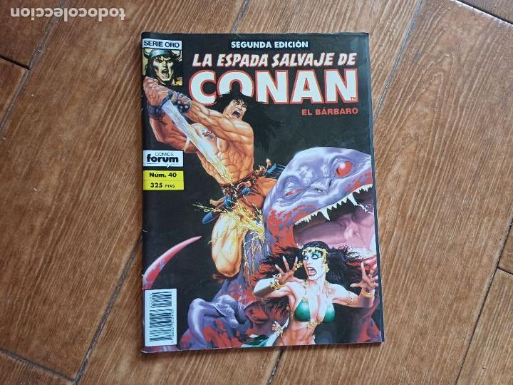 C&oacute;mics: LA ESPADA SALVAJE DE CONAN N&ordm;40 COMICS FORUM - Foto 1