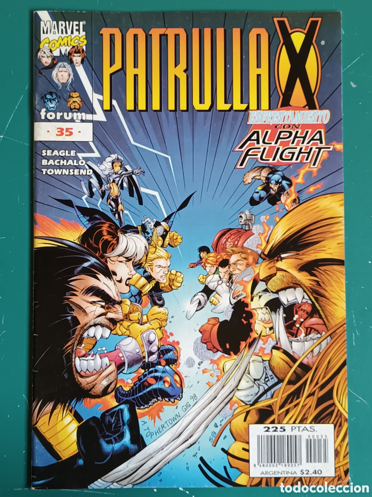 C&oacute;mics: Patrulla X vol 2 N&deg; 35 FORUM - MARVEL 1999 Alpha Flight - Foto 1