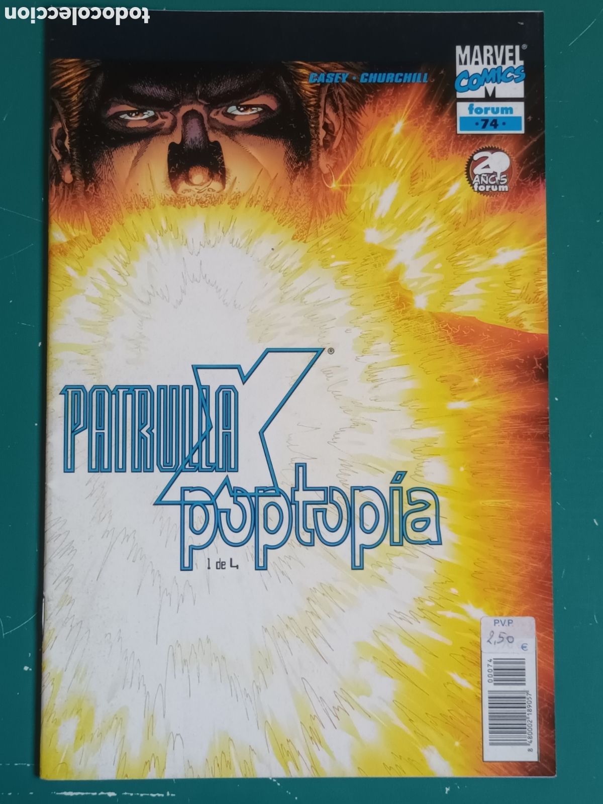 C&oacute;mics: Patrulla X vol 2 N&deg; 74 FORUM - MARVEL 2002 Poptopia - Foto 1
