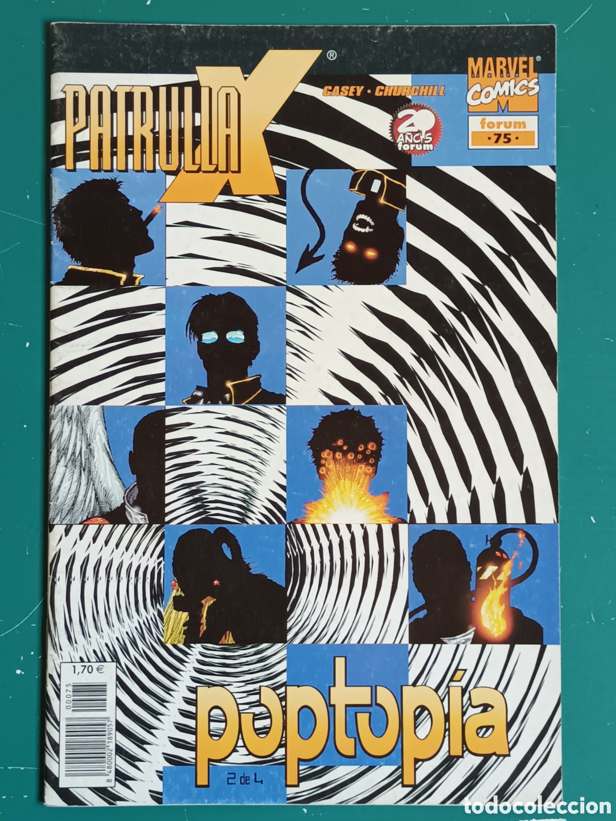 C&oacute;mics: Patrulla X vol 2 N&deg; 75 FORUM - MARVEL 2002 Poptopia - Foto 1