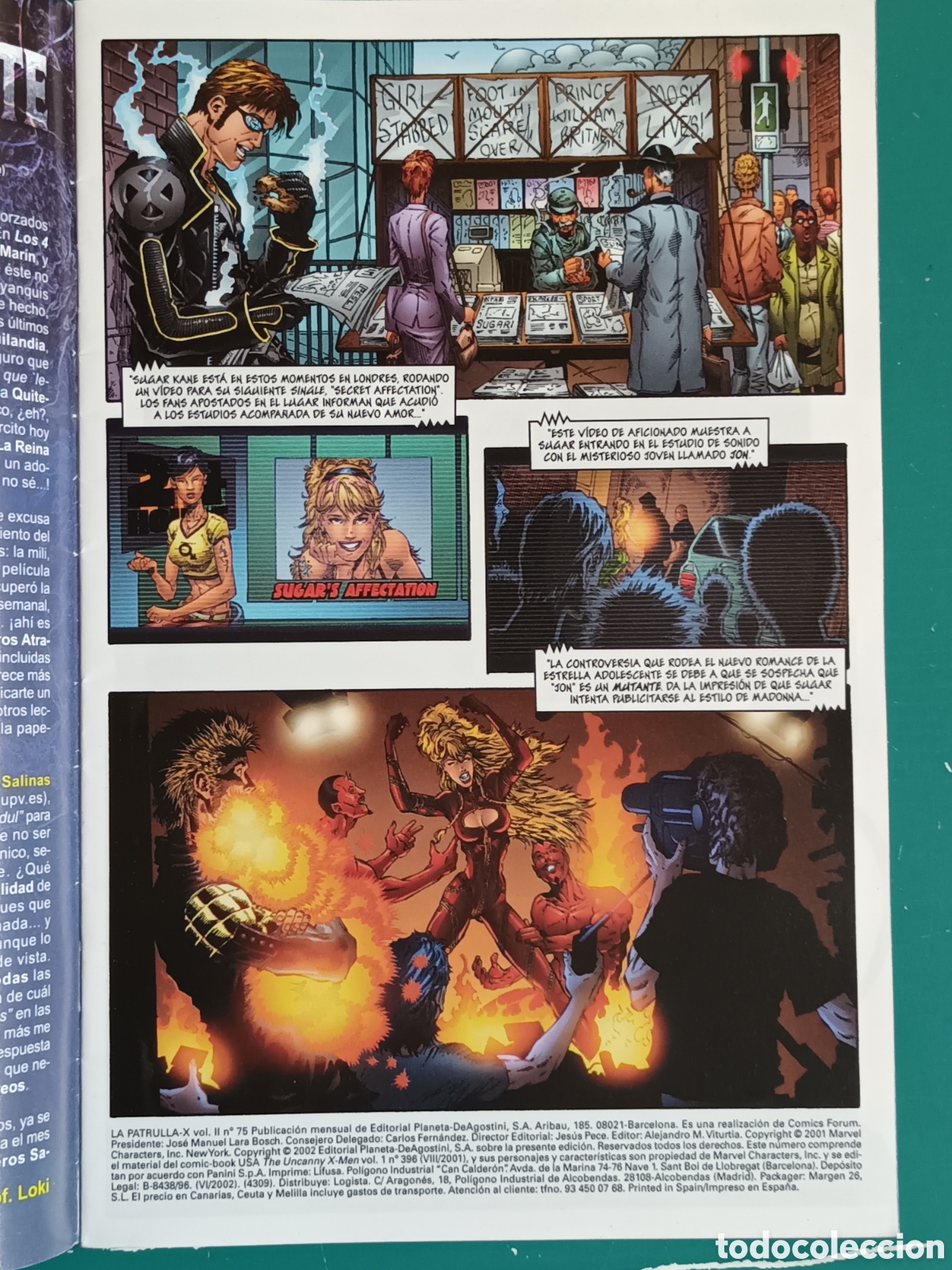 C&oacute;mics: Patrulla X vol 2 N&deg; 75 FORUM - MARVEL 2002 Poptopia - Foto 2