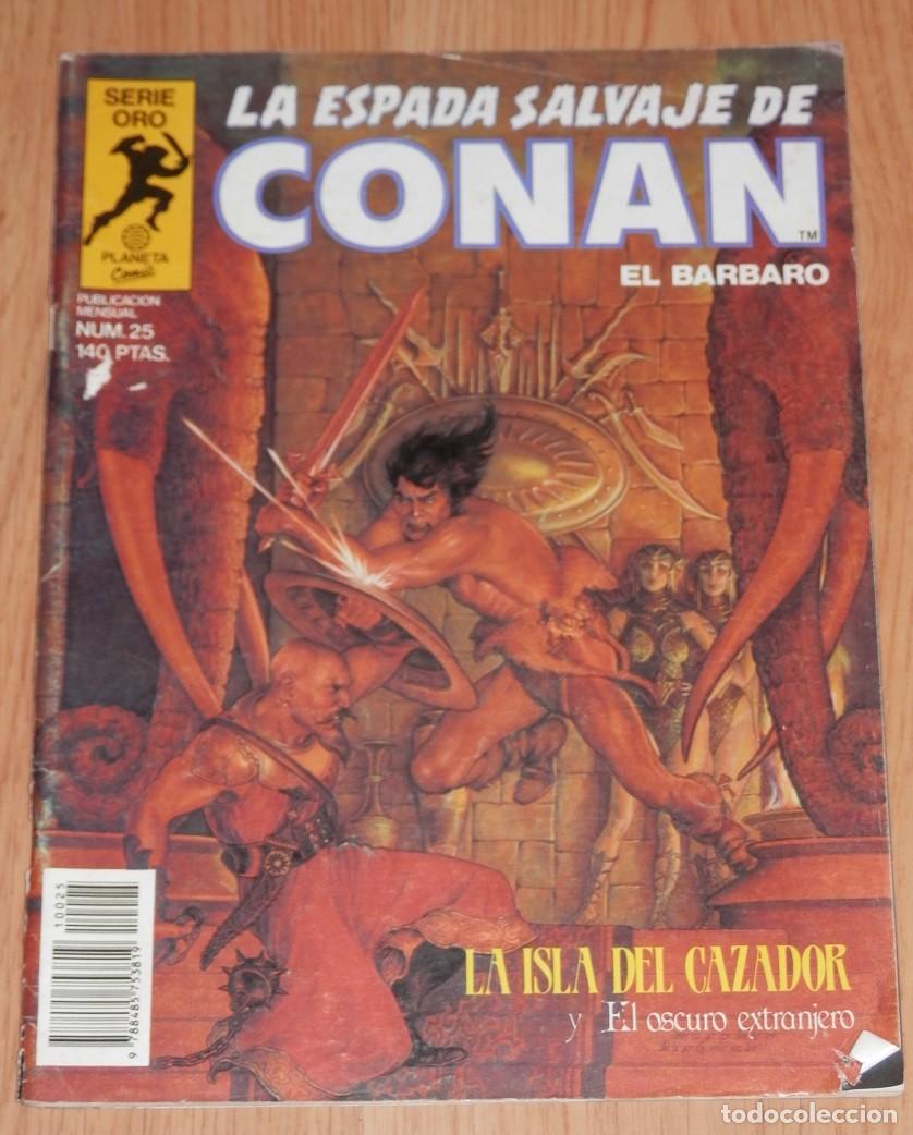 C&oacute;mics: LA ESPADA SELVAJE DE CONAN SERIE ORO N&ordm; 25 - Foto 1