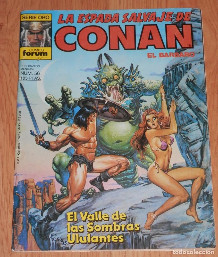C&oacute;mics: LA ESPADA SELVAJE DE CONAN SERIE ORO N&ordm; 56 - Foto 1