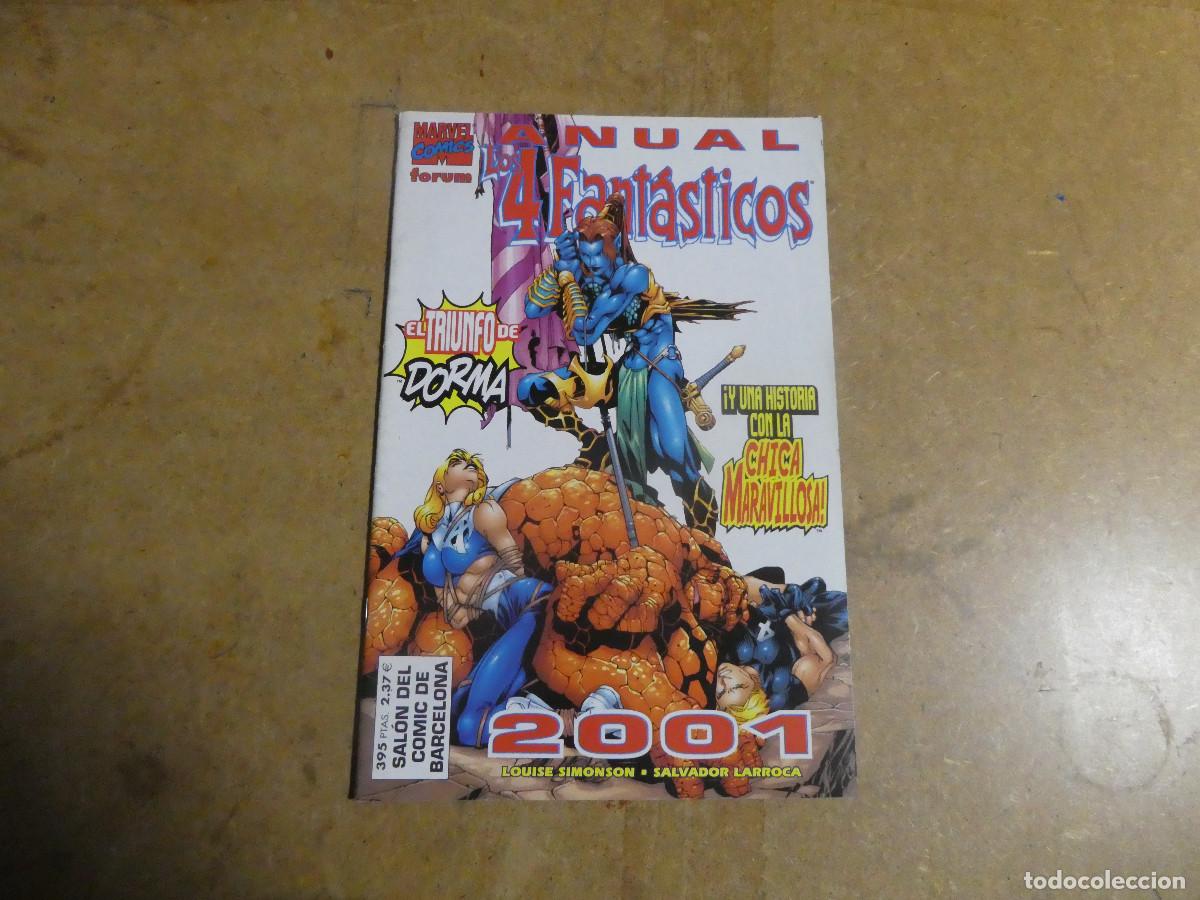 C&oacute;mics: los 4 Fant&aacute;sticos anual 2001 de forum - Foto 1