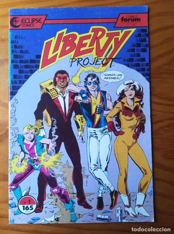 C&oacute;mics: LIBERTY PROJECT N&ordm; 1 - BUSIEK/ W.FRY - ECLIPSE COMICS - FORUM - Foto 1