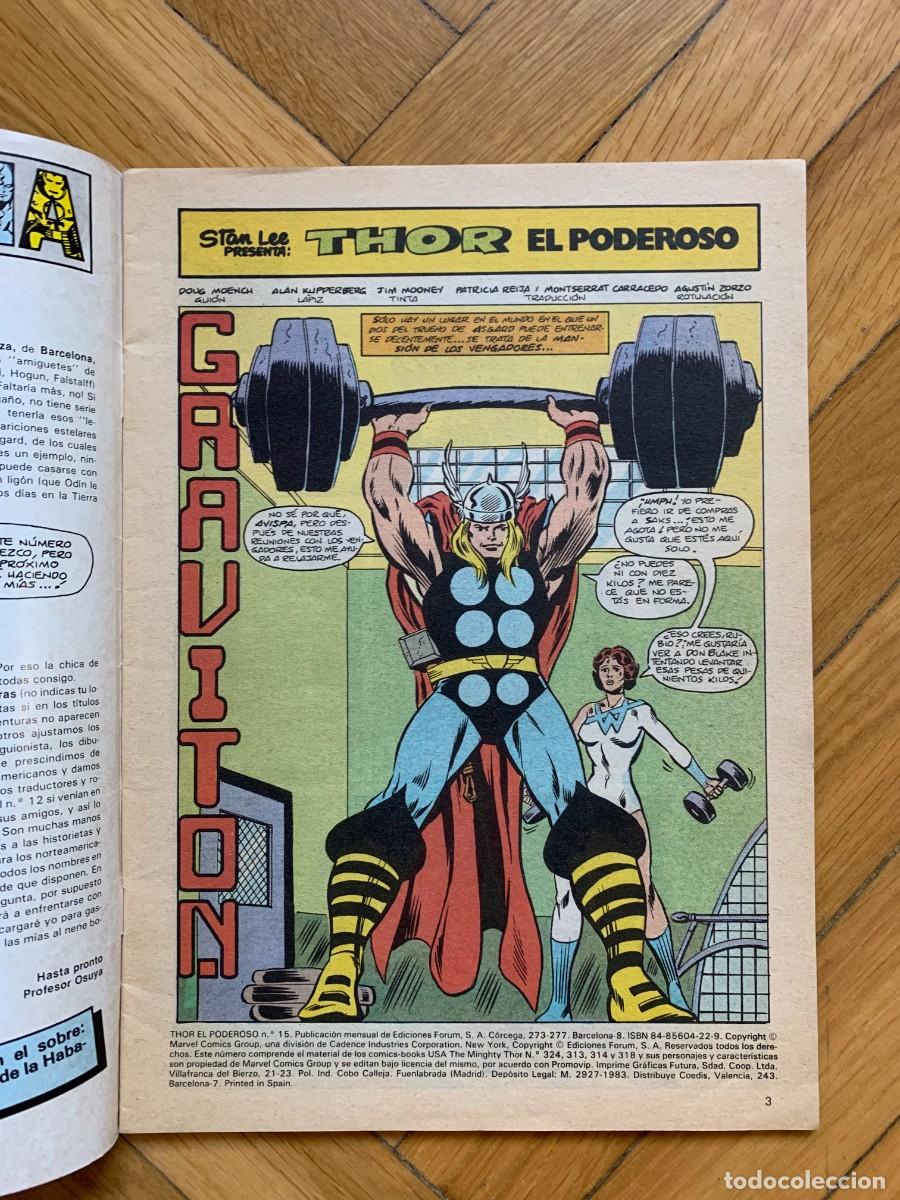 C&oacute;mics: Thor 15 - Muy Buen Estado - 1983 - Foto 2