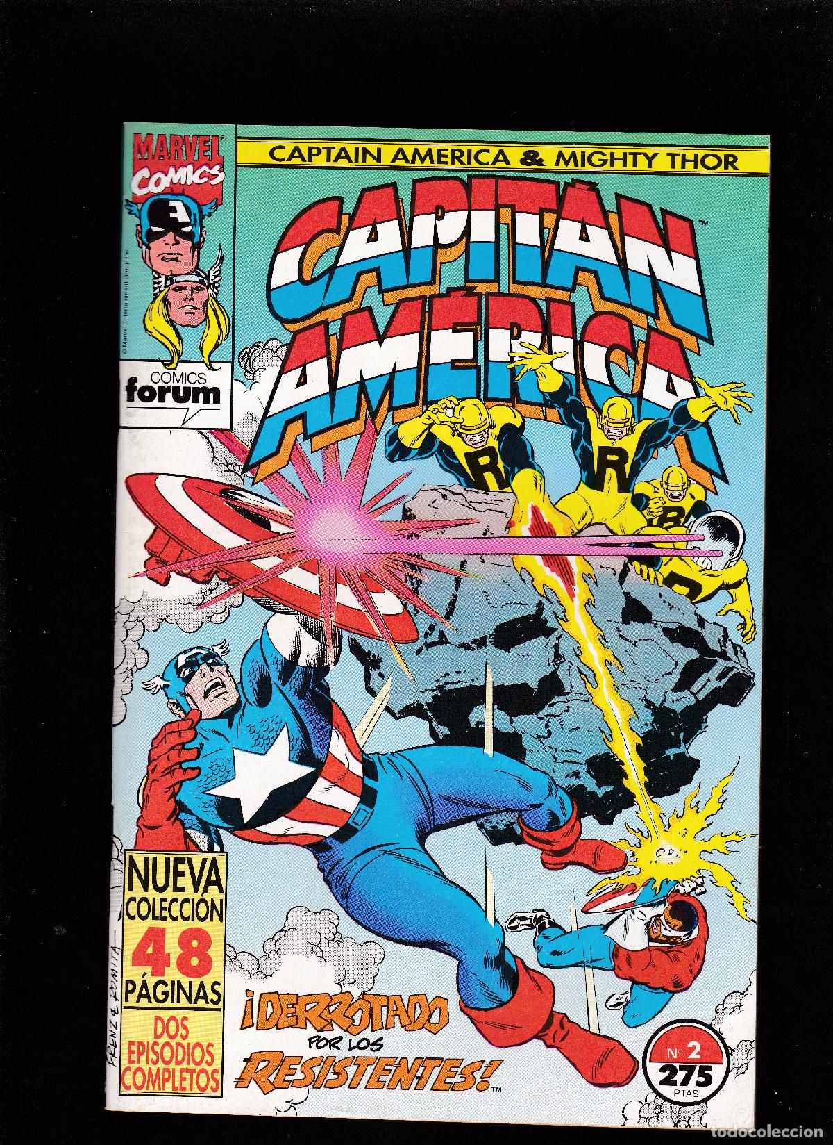 C&oacute;mics: CAPITAN AMERICA & THOR EL PODEROSO - N&ordm; 2 DE 13 - &iexcl;En el Reino de la Muerte! - FORUM - Foto 1