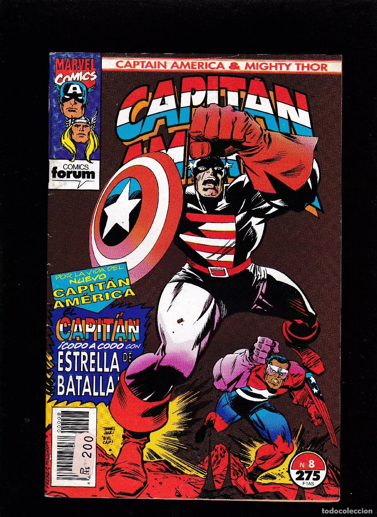 C&oacute;mics: CAPITAN AMERICA & THOR EL PODEROSO - N&ordm; 8 DE 13 - &iexcl;Cuando el Ejecutor Llama! - FORUM - Foto 1