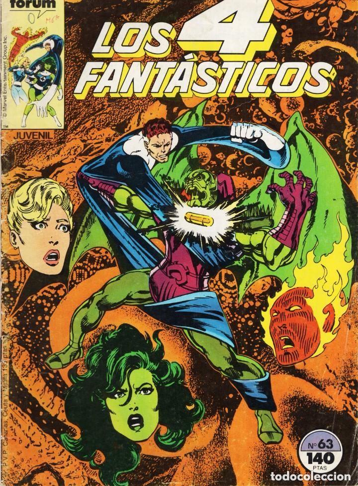 C&oacute;mics: LOS 4 FANT&Aacute;STICOS VOL.1 n&ordm; 63 - FORUM - Foto 1
