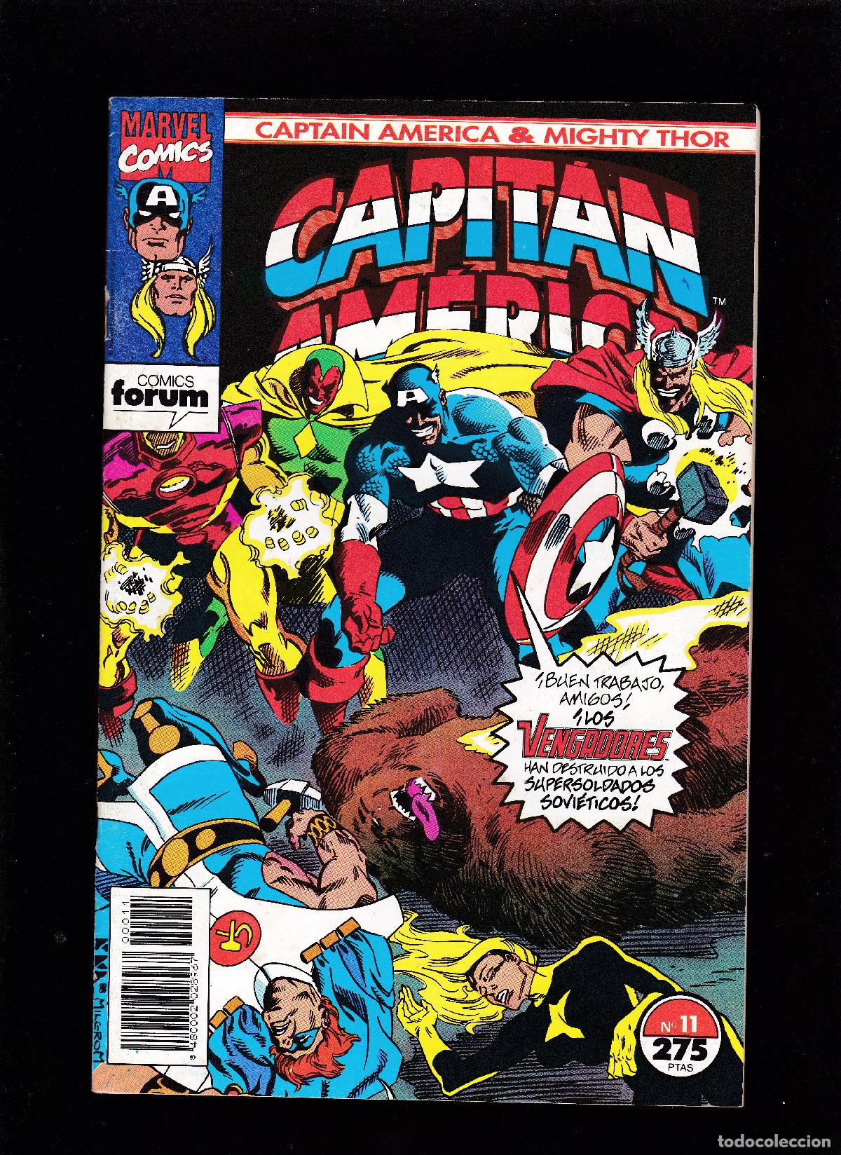 C&oacute;mics: CAPITAN AMERICA & THOR EL PODEROSO - N&ordm; 11 DE 13 - &iexcl;Od&iacute;n Debe Morir! - FORUM - Foto 1
