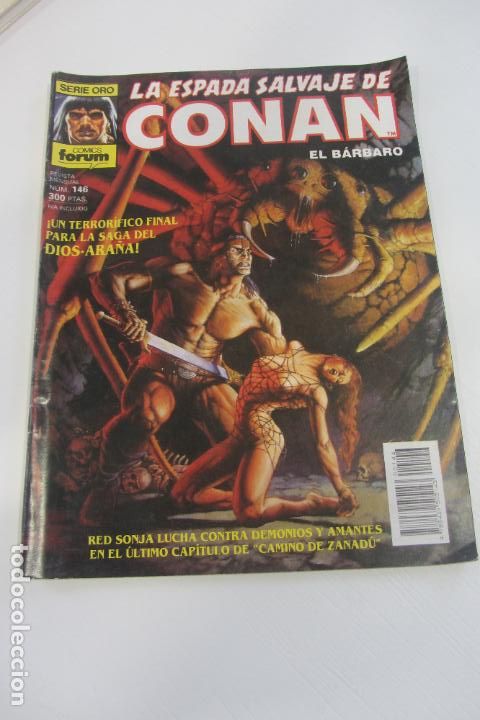 C&oacute;mics: LA ESPADA SALVAJE DE CONAN N&ordm; 146 / SERIO ORO - FORUM arx149