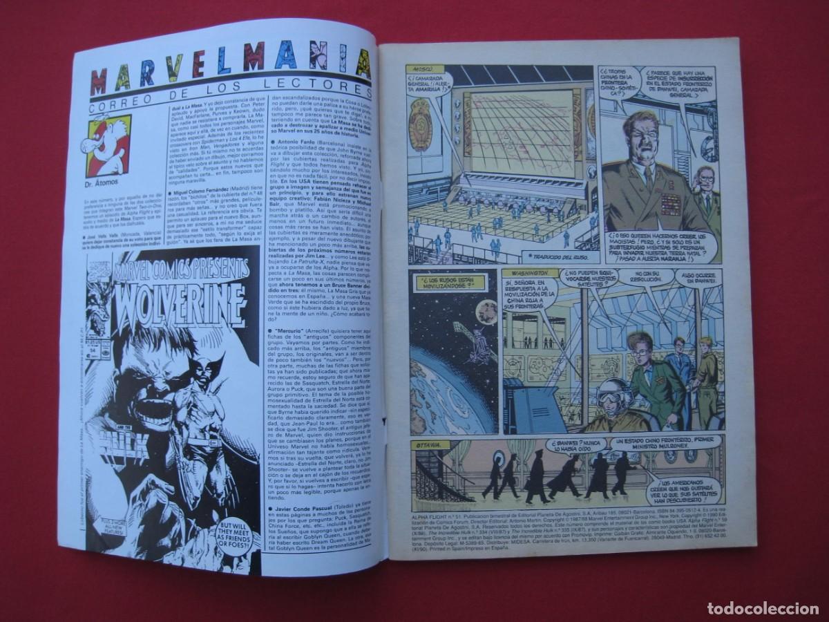 C&oacute;mics: MARVEL TWO-IN-ONE - ALPHA FLIGHT - LA MASA - N&ordm; 51 - FORUM. - Foto 6