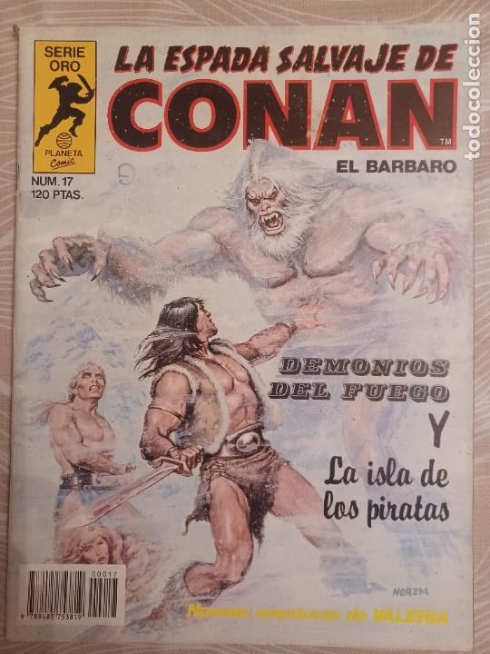 C&oacute;mics: LA ESPADA SALVAJE DE CONAN N&ordm; 17 1 &ordf; EDICION FORUM - Foto 1