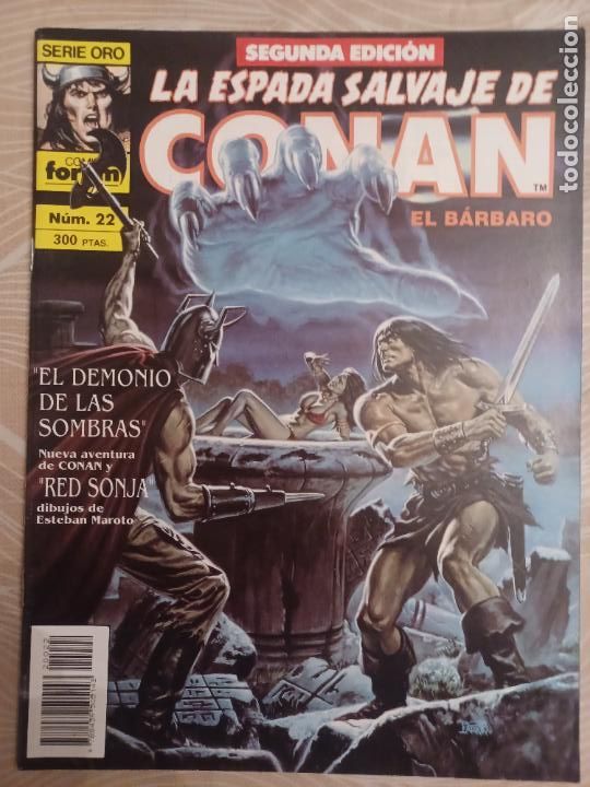 C&oacute;mics: LA ESPADA SALVAJE DE CONAN N&ordm; 22 2&ordf; EDICION FORUM - Foto 1