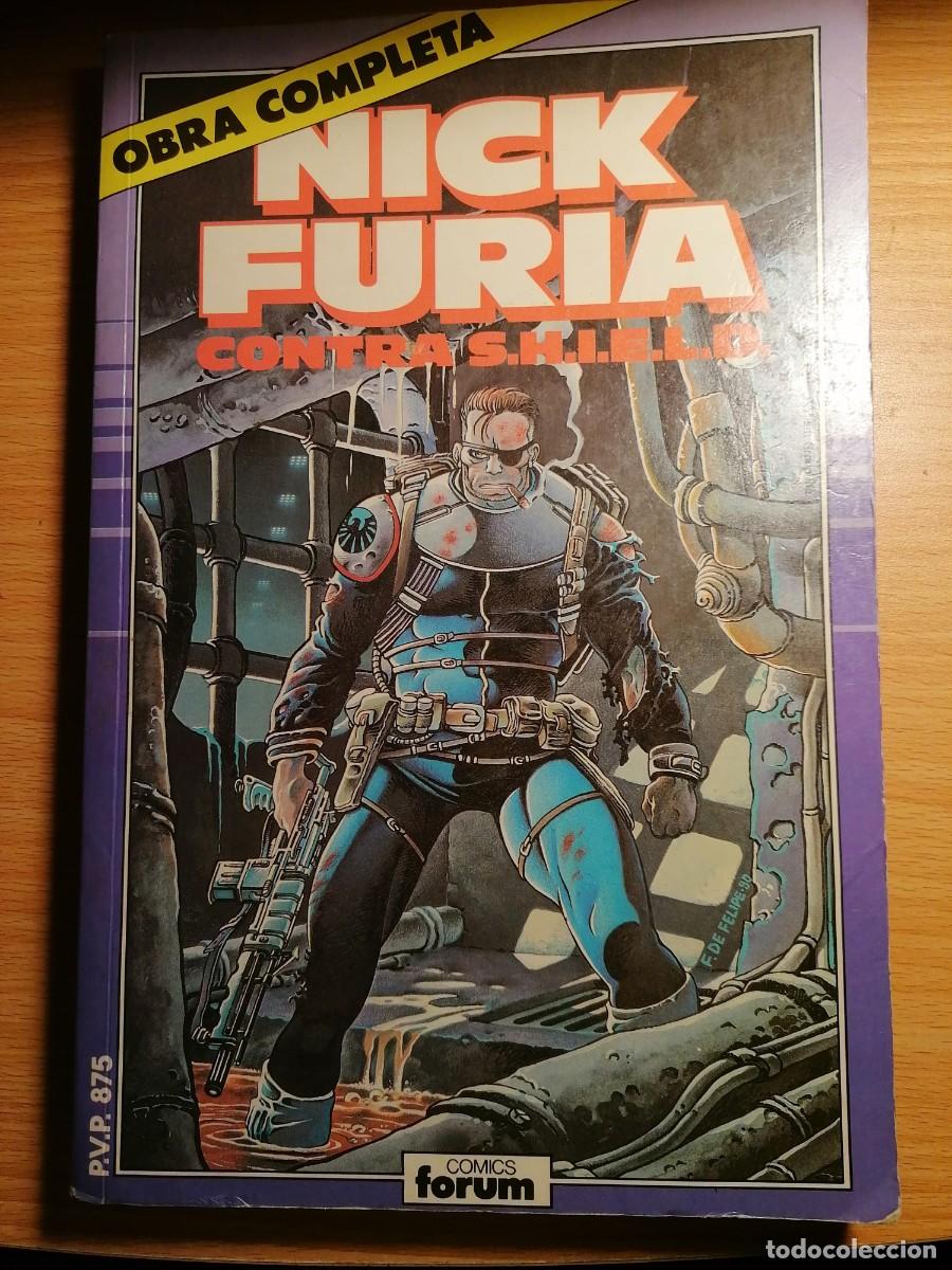 C&oacute;mics: NICK FURIA. CONTRA SHIELD. OBRA COMPLETA;1989 - Foto 1