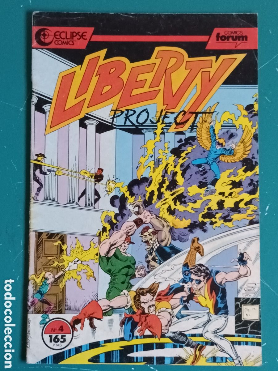 C&oacute;mics: Liberty Project N&deg; 4 FORUM - ECLIPSE COMICS 1990 - Foto 1