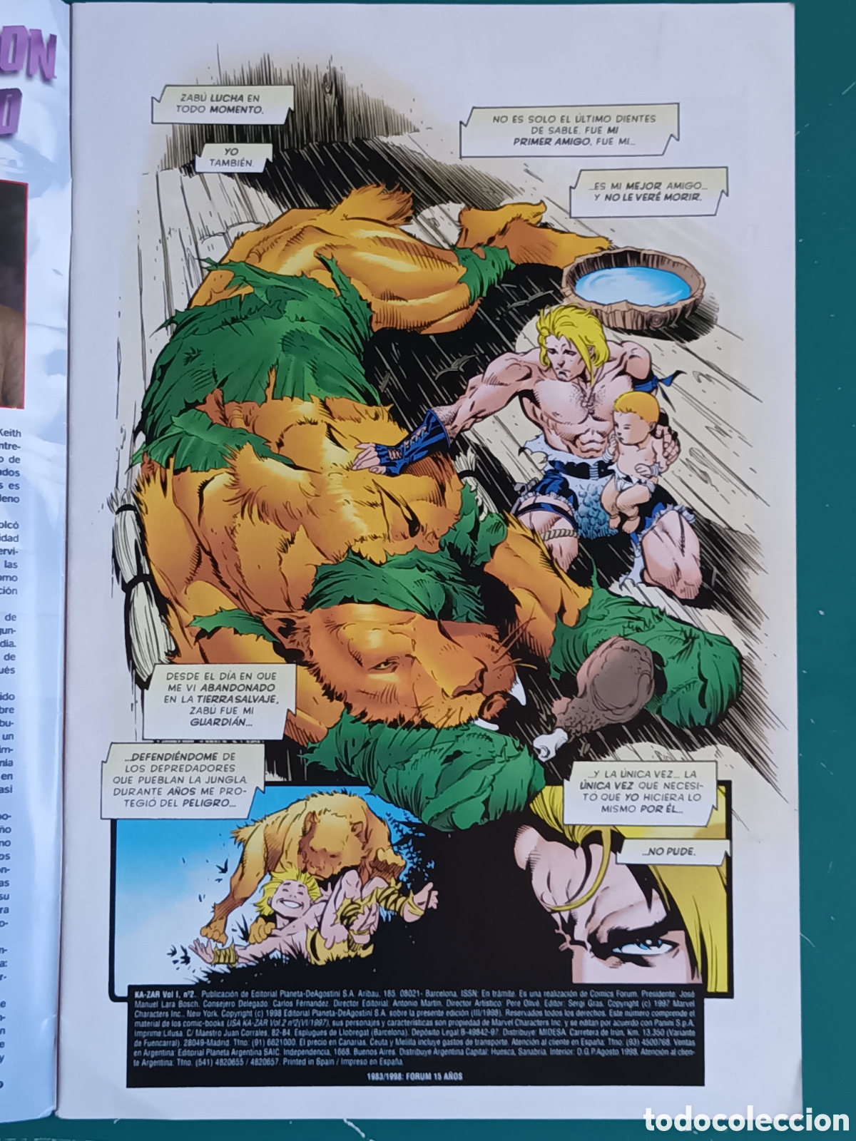 C&oacute;mics: Kazar vol 1 N&deg; 2 FORUM - MARVEL 1998 - Foto 2