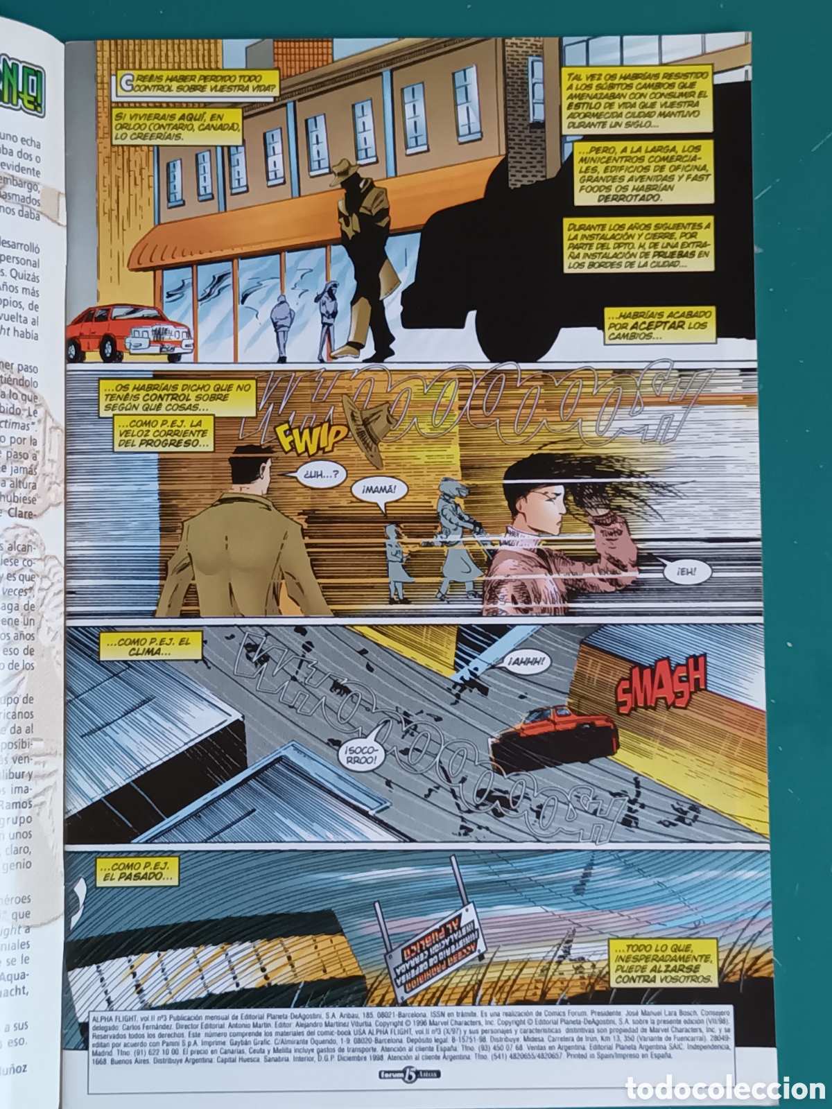 C&oacute;mics: Alpha Flight vol 2 N&deg; 3 FORUM - MARVEL 1998 - Foto 2