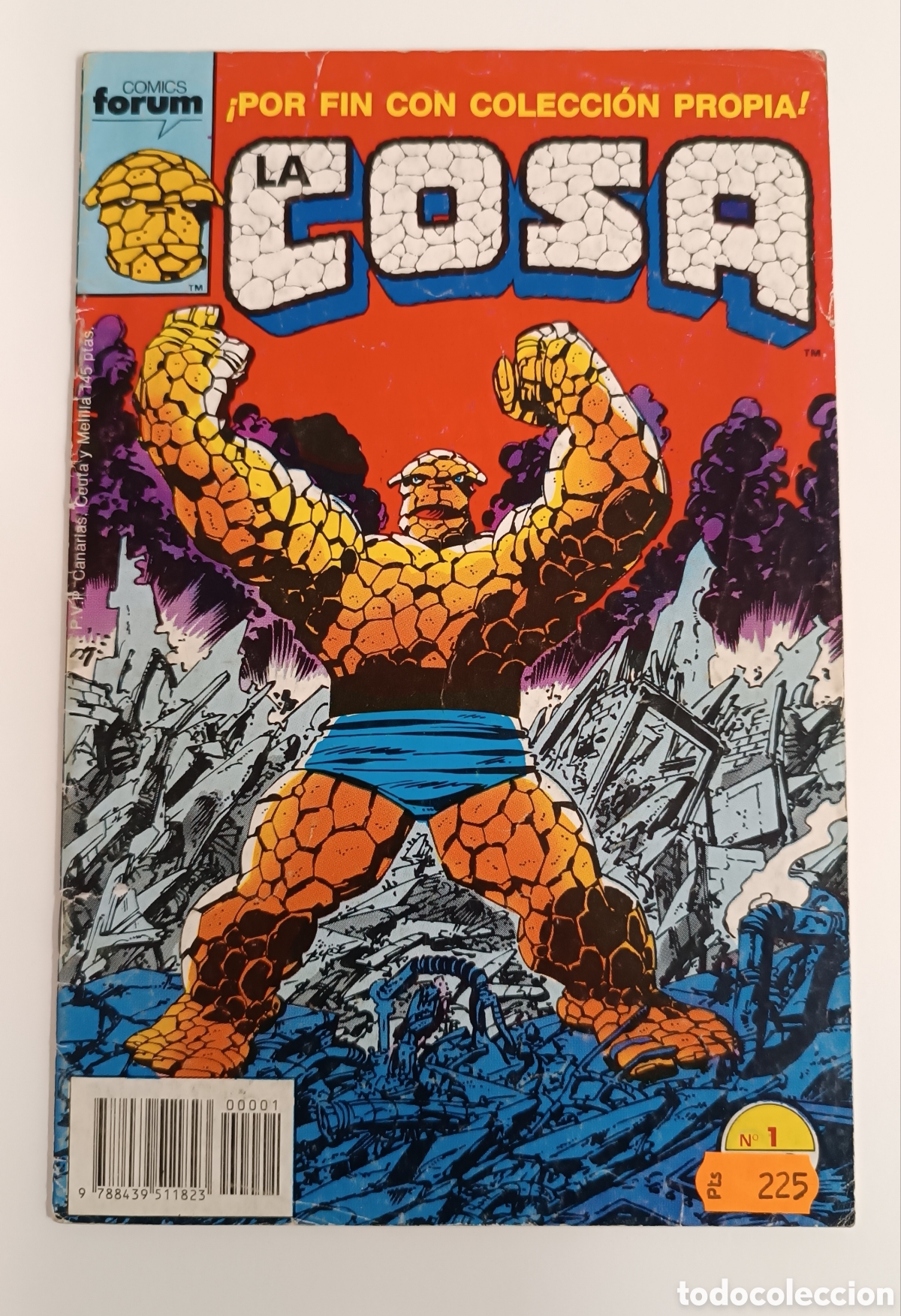 C&oacute;mics: La Cosa (1989-1990) n&uacute;m. 1 - Foto 1