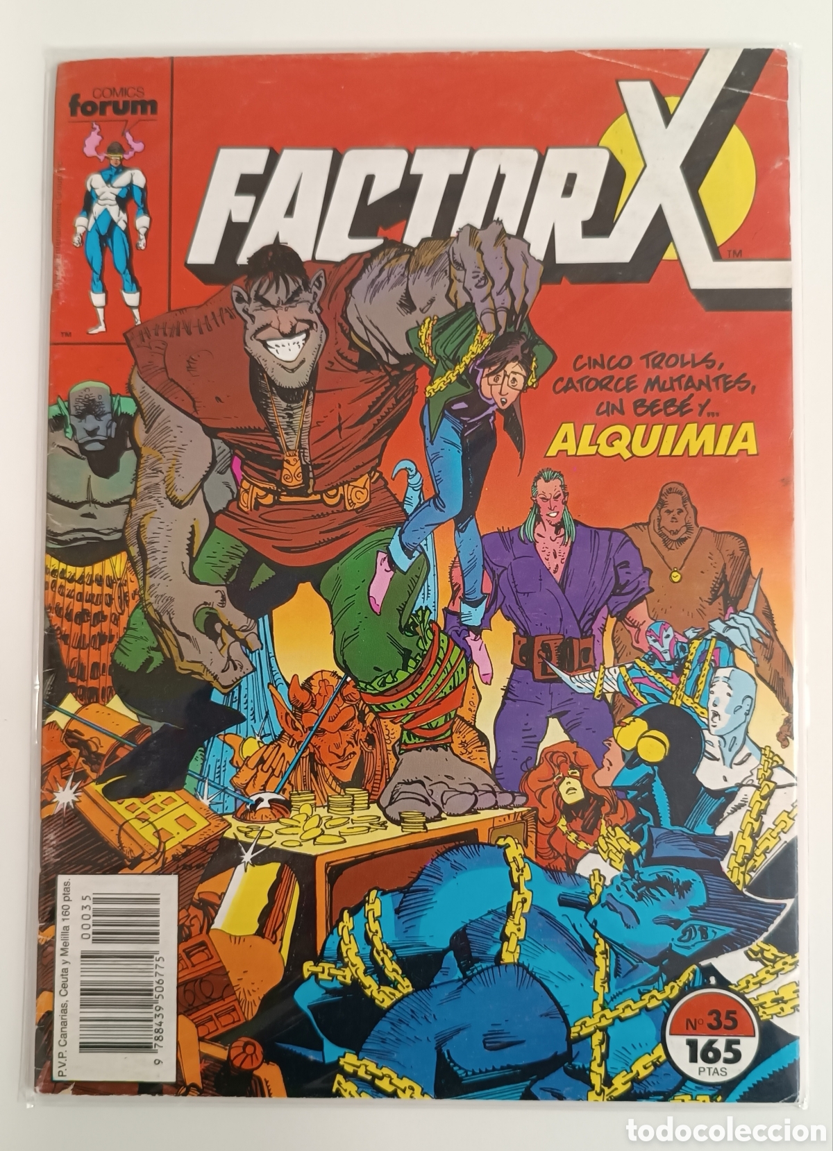 C&oacute;mics: Factor-X Vol. 1 (1988-1995) n&uacute;m. 35 - Foto 1