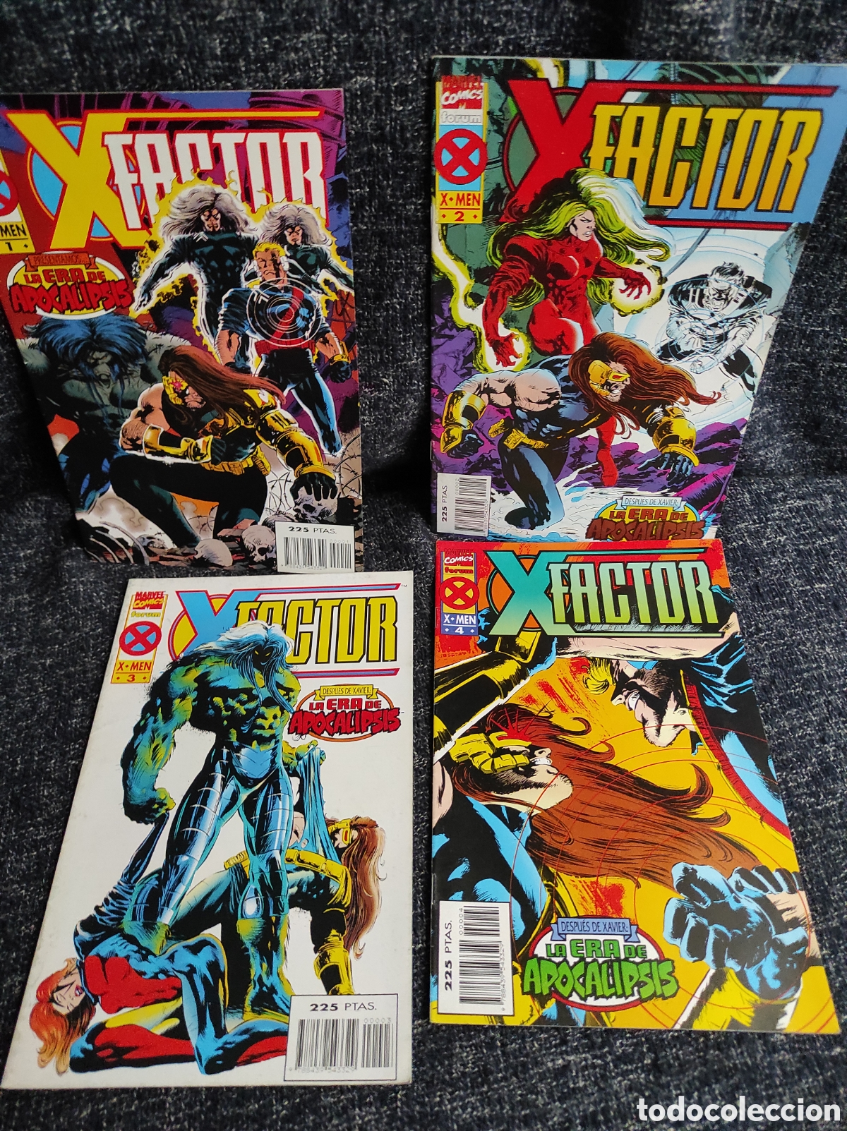 C&oacute;mics: X FACTOR.- LA ERA DE APOCALIPSIS.- SERIE COMPLETA COMPLETA EN 4 EJEMPLARES -ED. FORUM - Foto 1