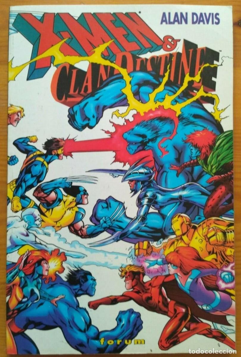 C&oacute;mics: X-Men & Clandestine . TPB Alan Davis - Forum .1996 - NM - Foto 1