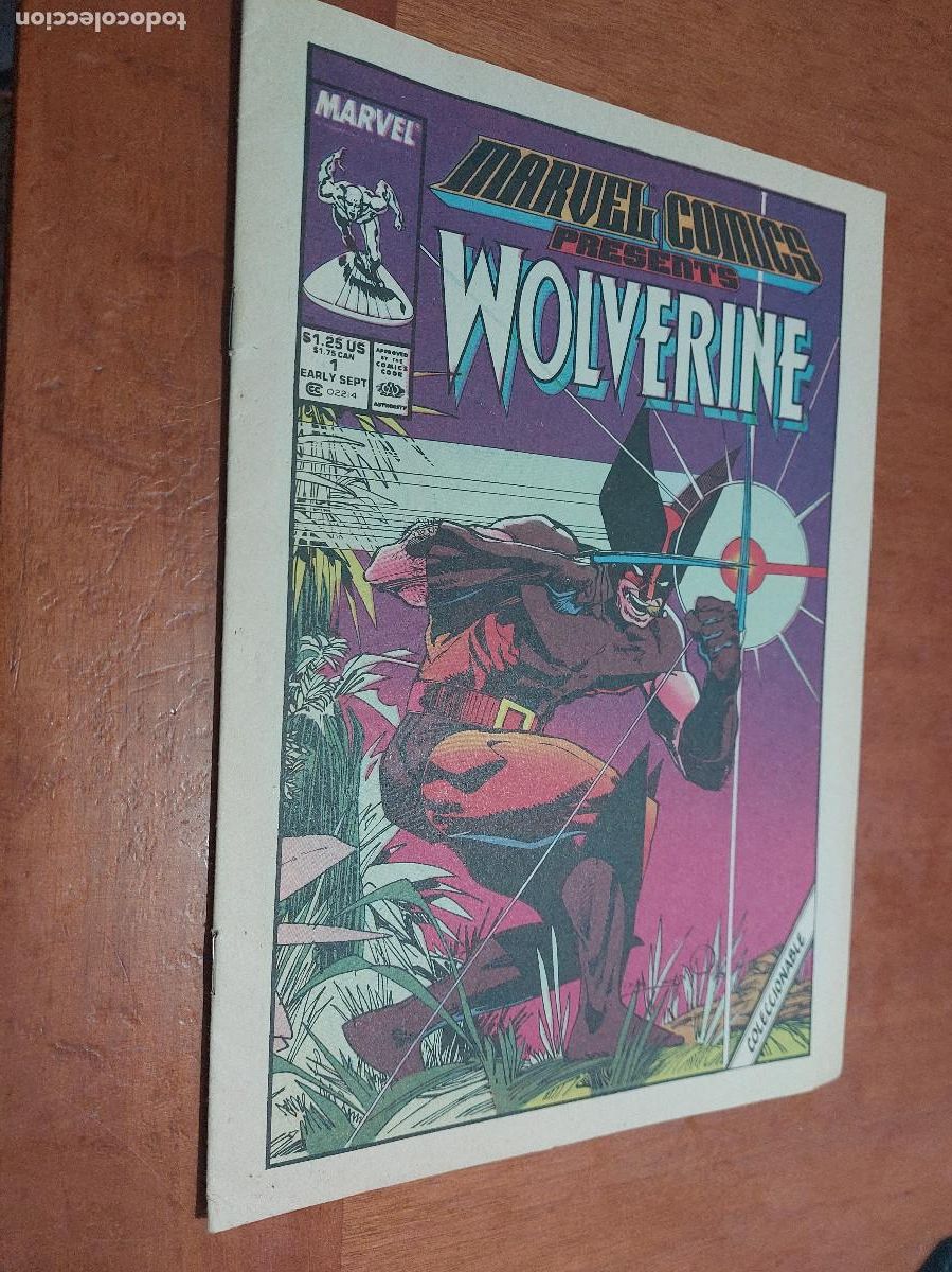 C&oacute;mics: WOLVERINE 1. EN CASTELLANO. MARVEL COMICS. EN ESTE FORMATO. BUEN ESTADO. DIFICIL - Foto 1