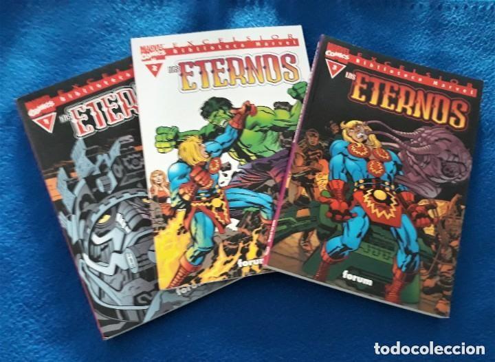 C&oacute;mics: BIBLIOTECA MARVEL LOS ETERNOS &iexcl;&iexcl;COMPLETA!! - JACK KIRBY - MBE - Foto 1