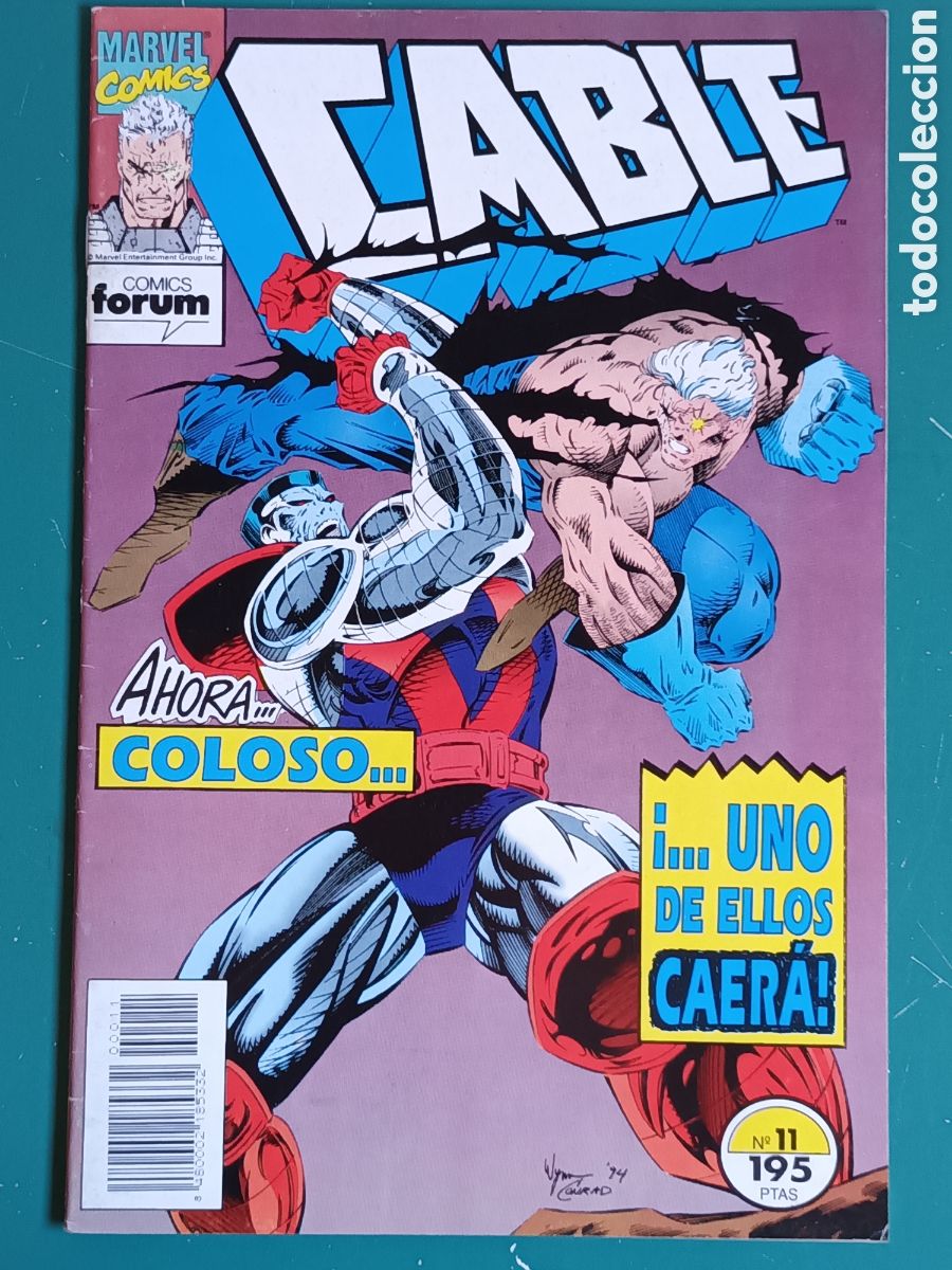 C&oacute;mics: Cable vol 1 N&deg; 11 FORUM - MARVEL 1995 Coloso - Foto 1