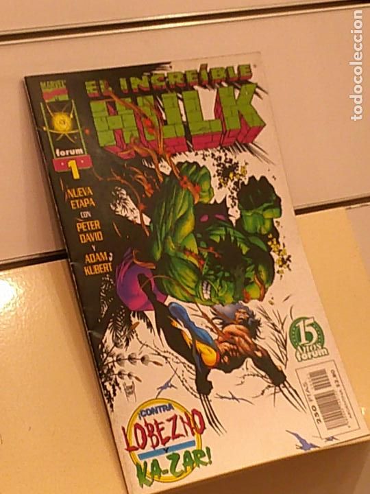 C&oacute;mics: EL INCREIBLE HULK VOL. 3 N&ordm; 1 MARVEL - FORUM - Foto 1