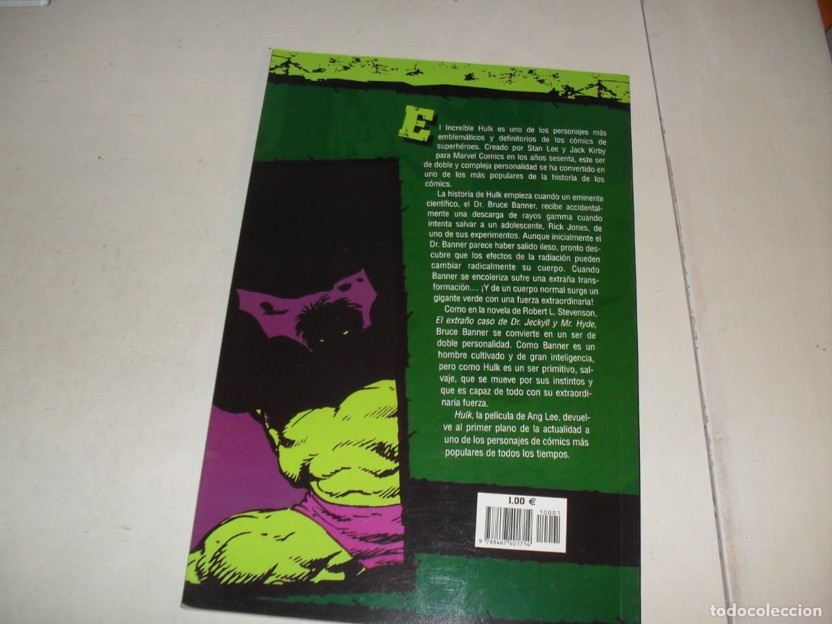 C&oacute;mics: COLECCIONABLE EL INCREIBLE HULK 1,(DE 50),DE JOHN BYRNE,FORUM,2003.DE KIOSKO - Foto 2